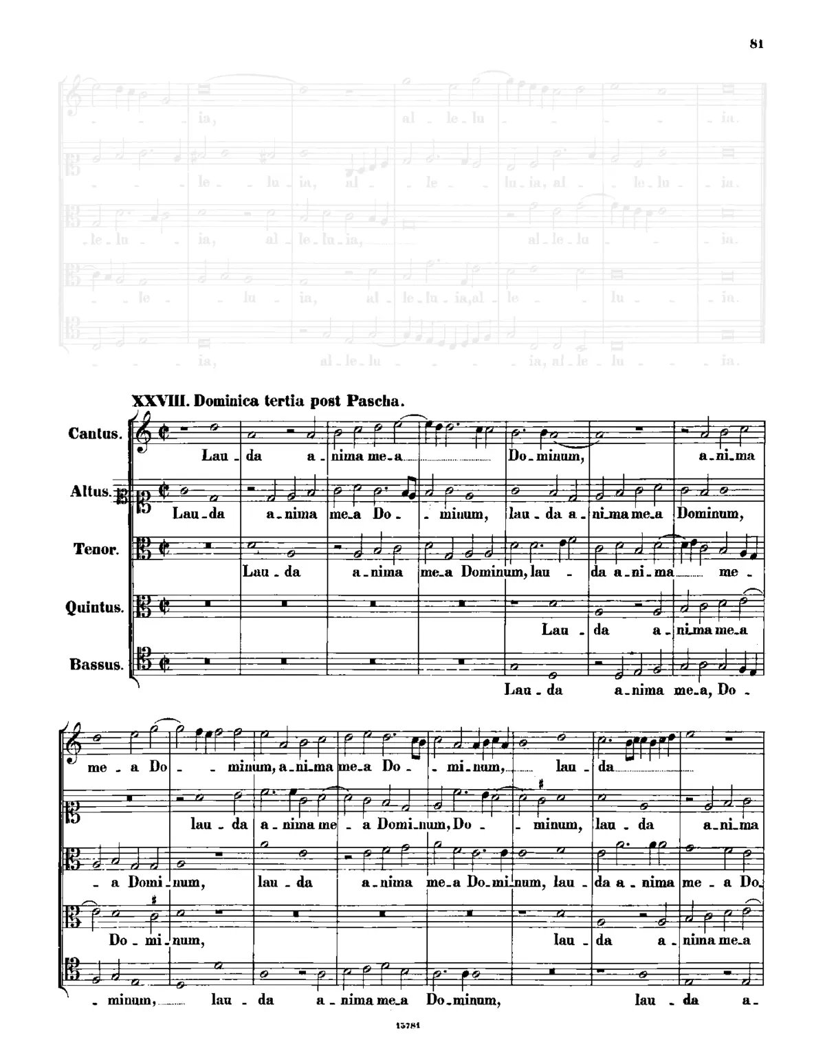 Lauda anima mea - Page 1