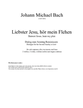 Liebster Jesu, hör mein Flehen