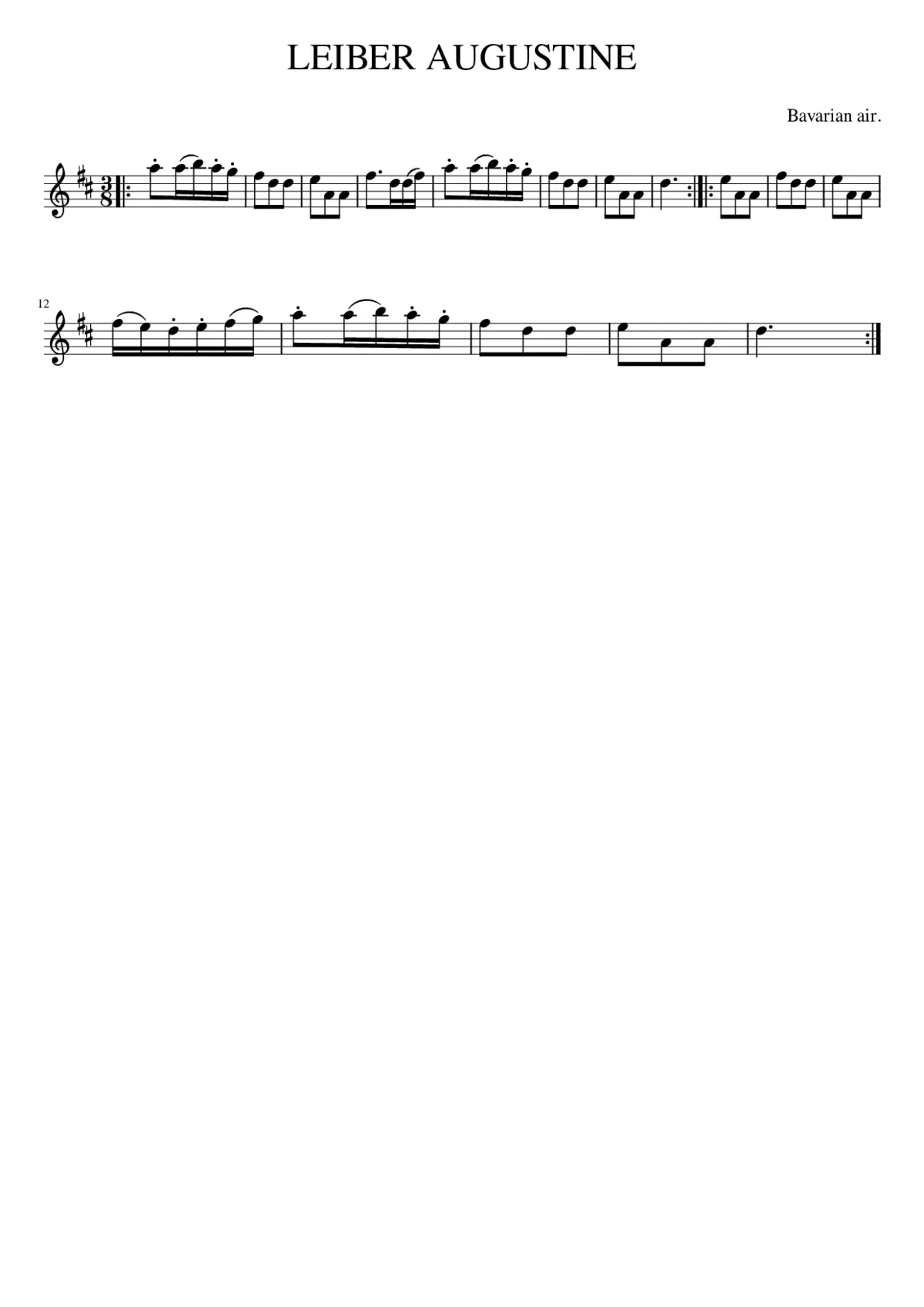 LEIBER AUGUSTINE - Page 1