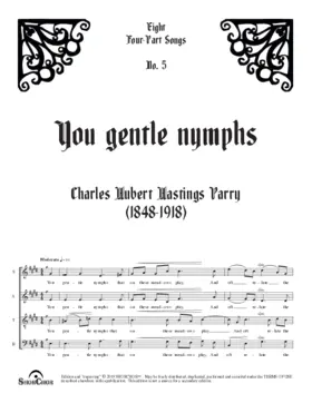 You gentle nymphs