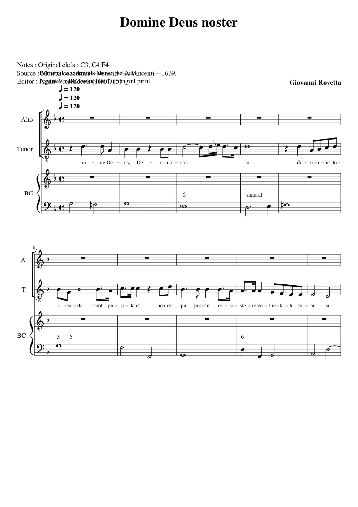 Dominus Deus noster - Page 1