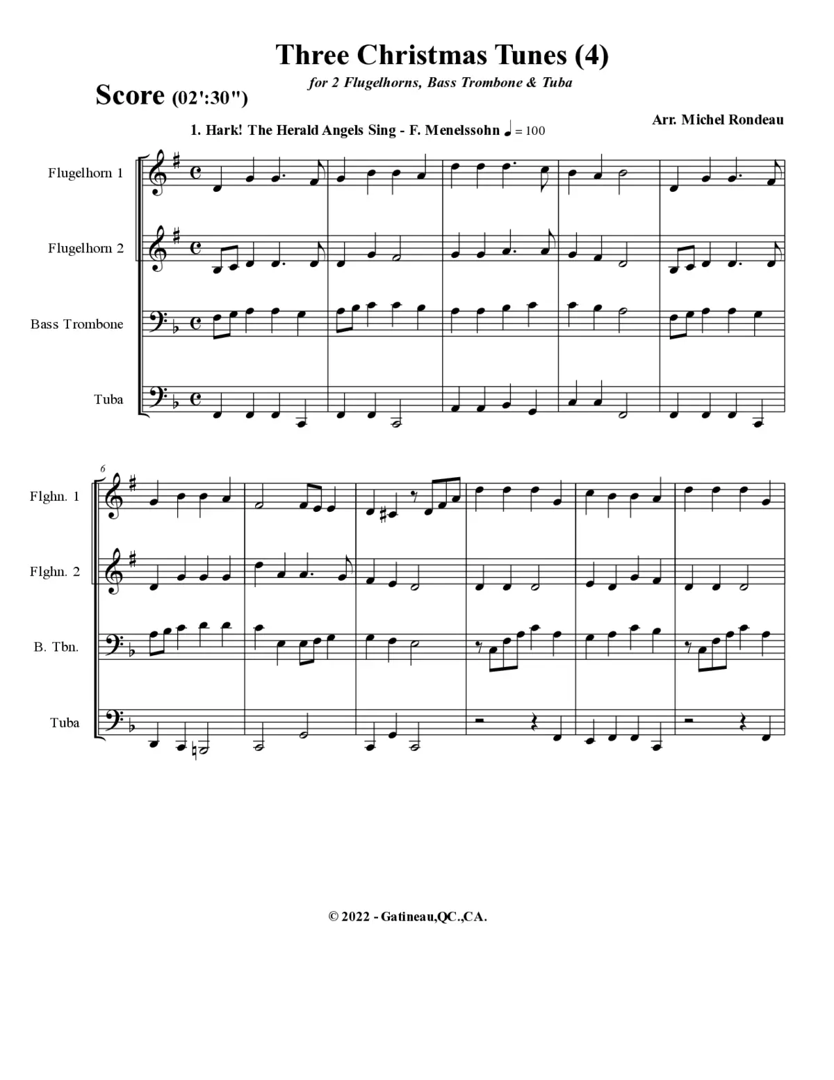 3 Christmas Tunes (4) - Page 1