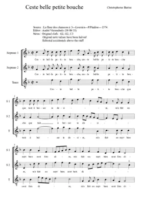 Ceste belle petite bouche