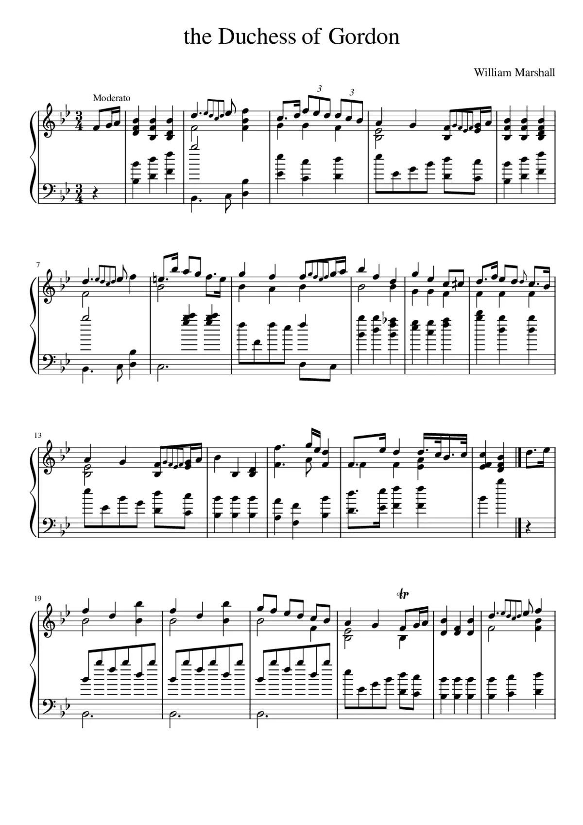 the Duchess of Gordon - Page 1