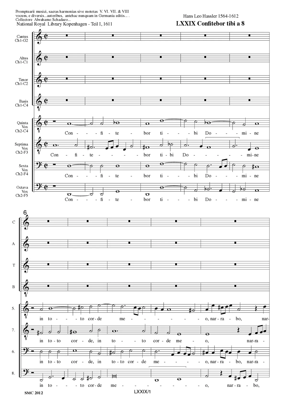 Confitebor tibi Domine - Page 1