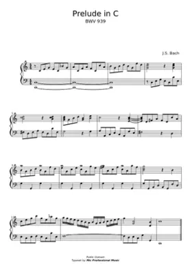 Prelude and Fugue in C major BWV 846