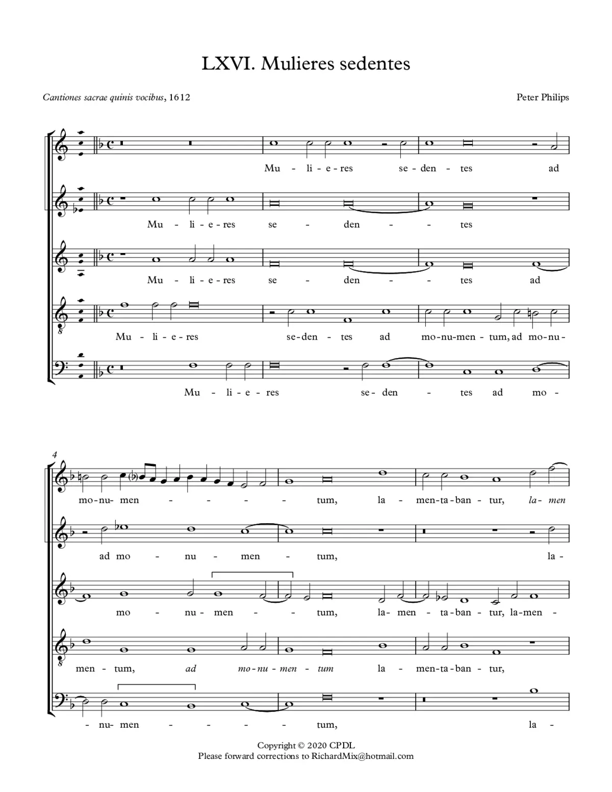 Mulieres sedentes - Page 1