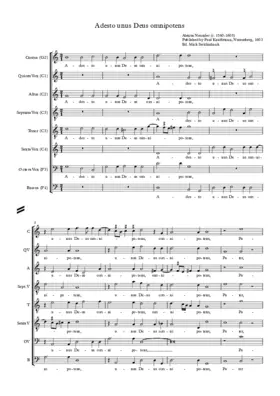 Adesto unus Deus omnipotens