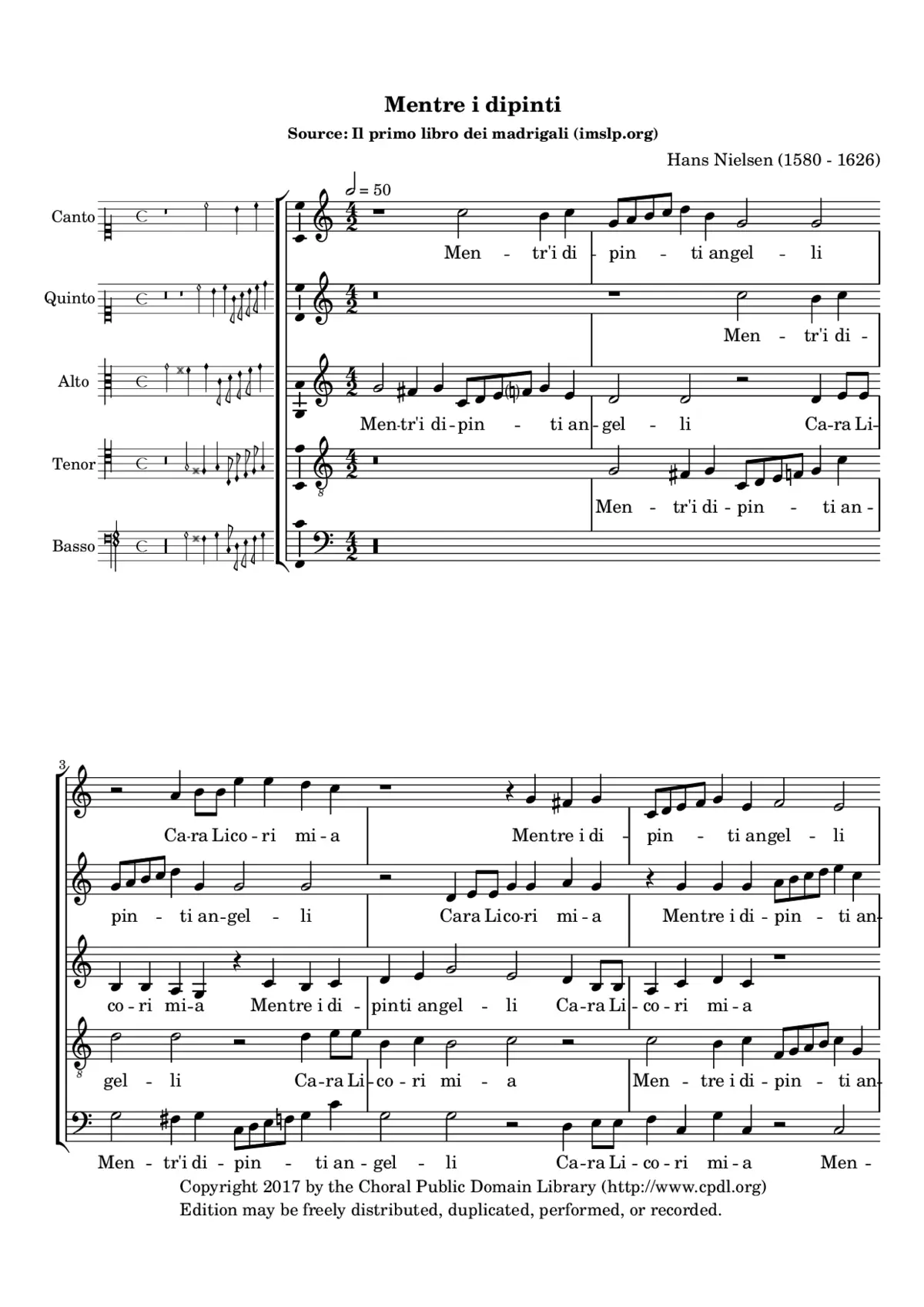 Mentr'i dipinti - Page 1