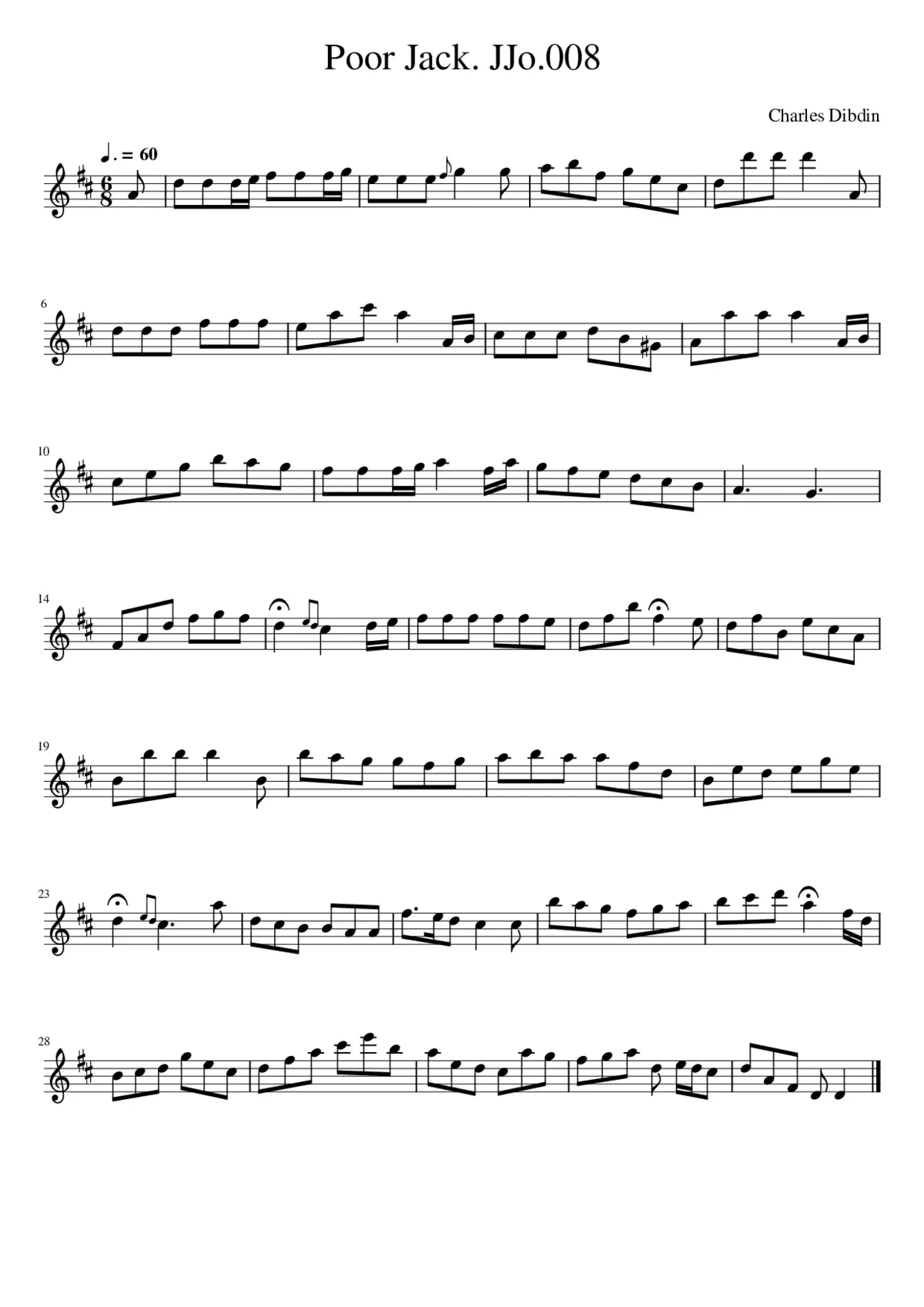 Poor Jack. JJo.008 - Page 1