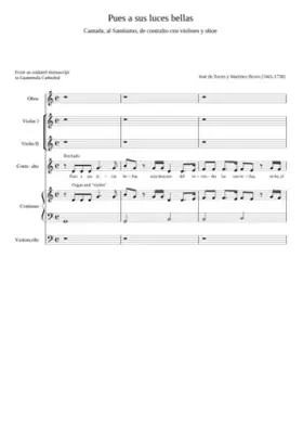 Pues a sus luces bellas