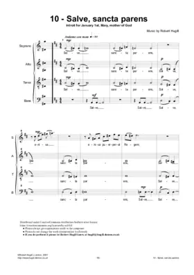 Salve, sancta parens