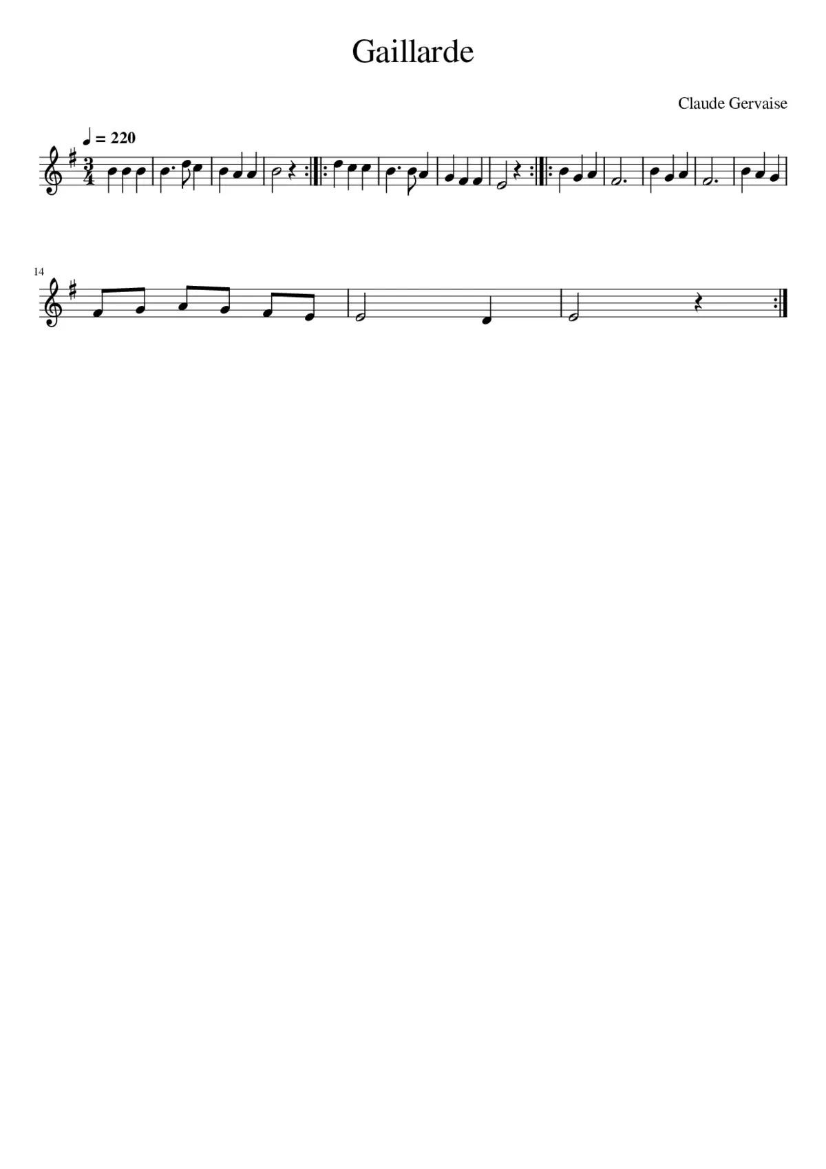 Gaillarde - Page 1