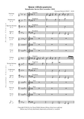 Quem vidistis pastores a 6