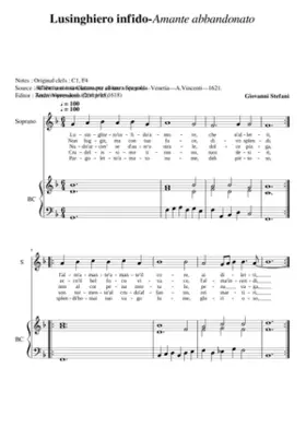 Lusinghiero'infide - Amante abbandonata