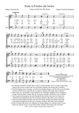 Ruhn in Frieden alle Seelen