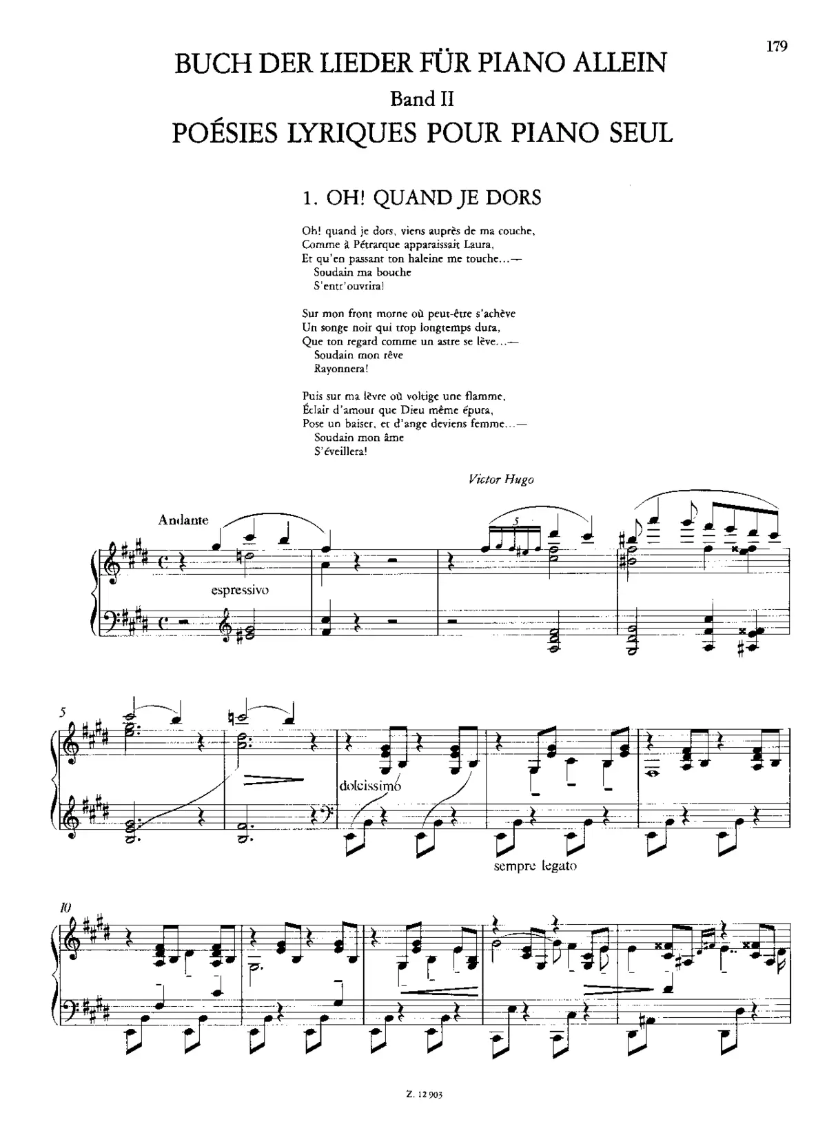Buch der Lieder II - Page 1