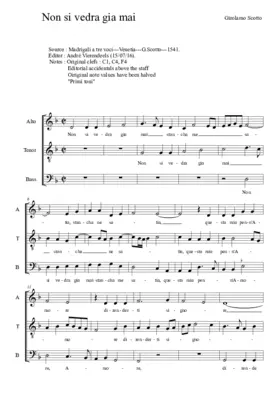 Non si vedra gia mai