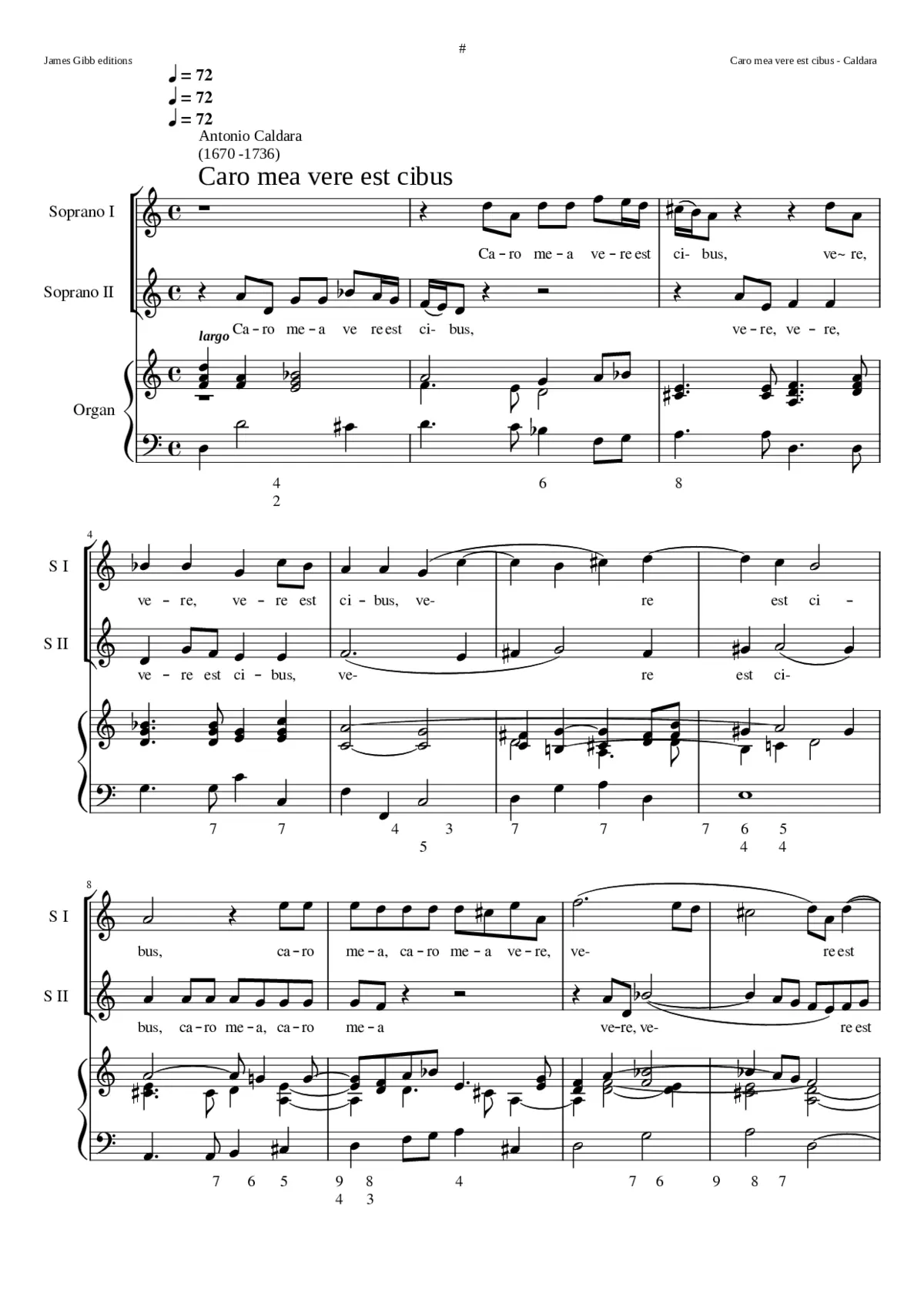 Caro mea vere est cibus - Page 1