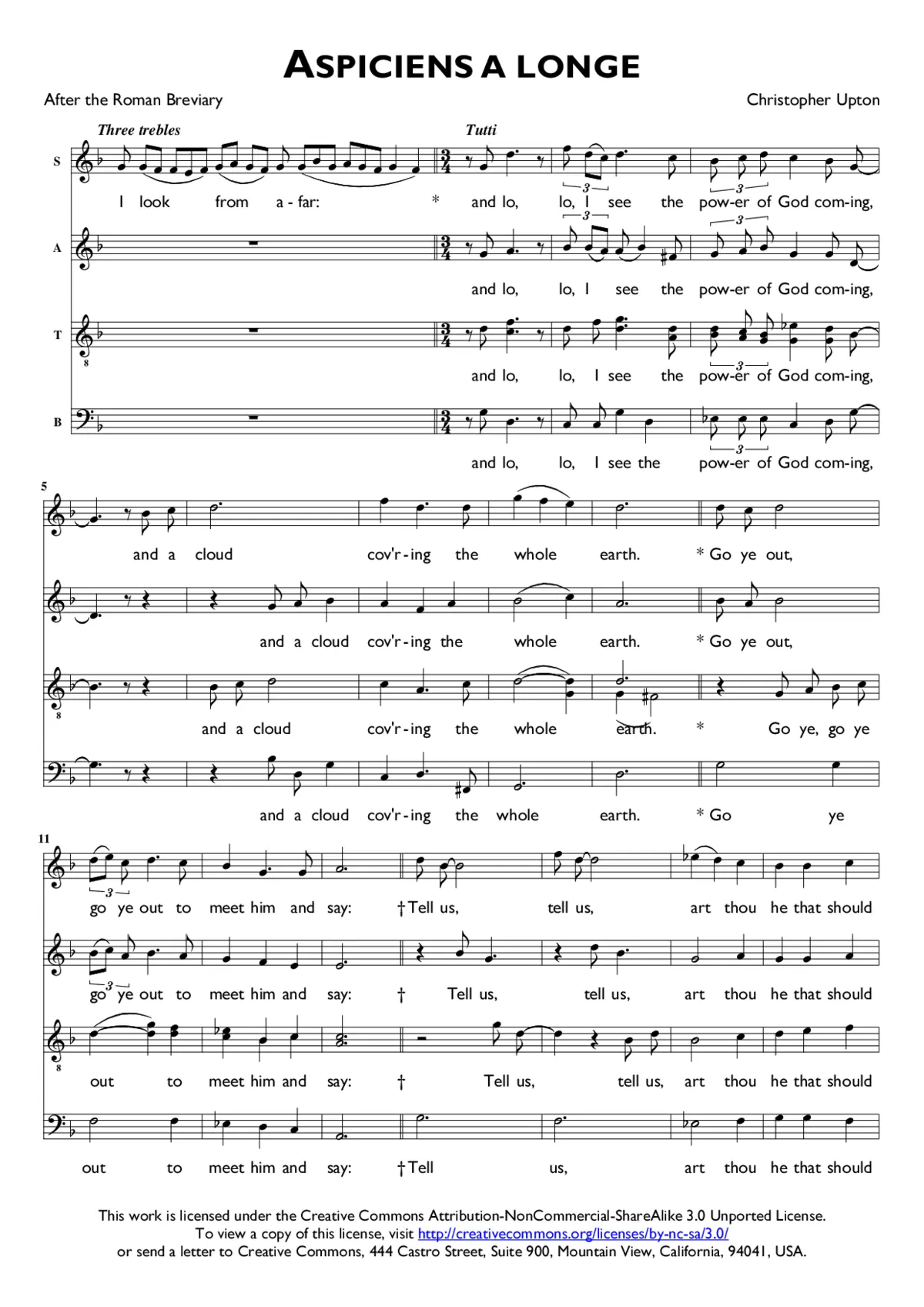 Aspiciens a longe - Page 1