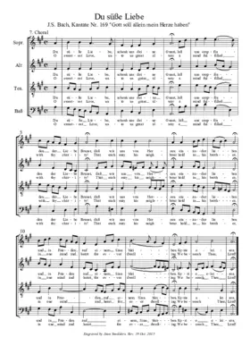 Gott soll allein mein Herze haben, BWV 169