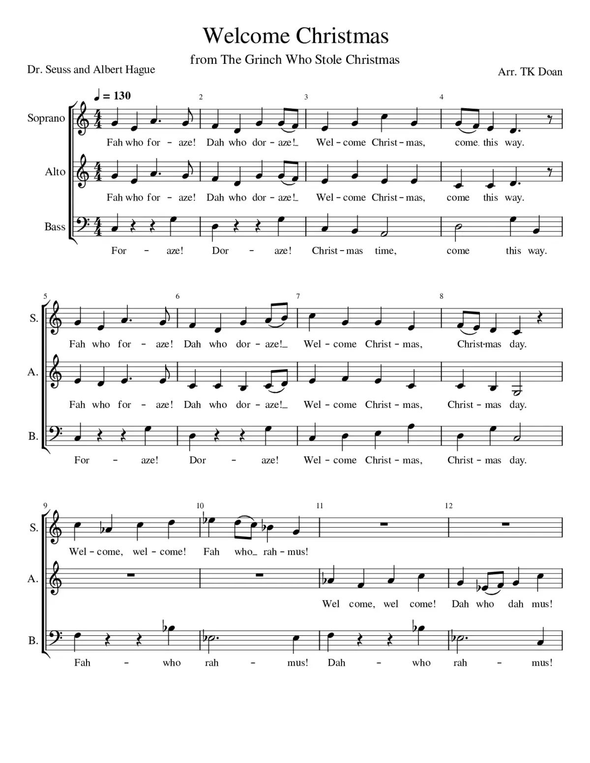 welcome christmas - Page 1