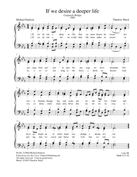 If we desire a deeper life