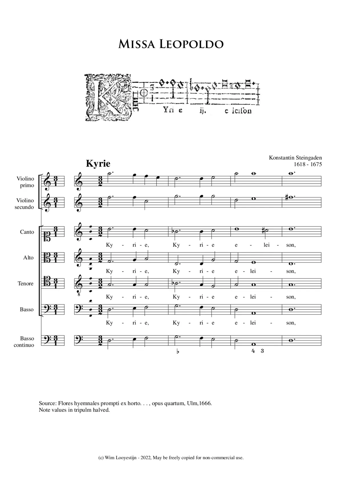 Missa Leopolda - Page 1