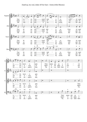 Stand up my soul shake off thy fears