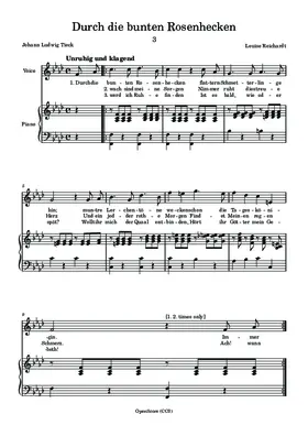 Durch die bunten Rosenhecken