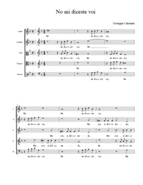 No mi diceste voi