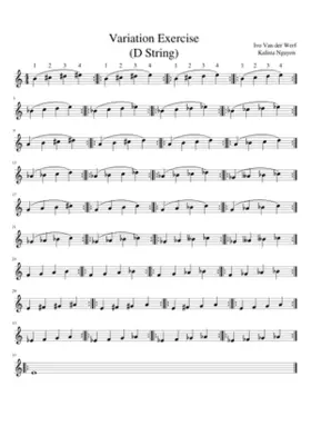 A Notebook for Viola Players