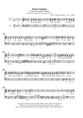 Amore langueo (1624)