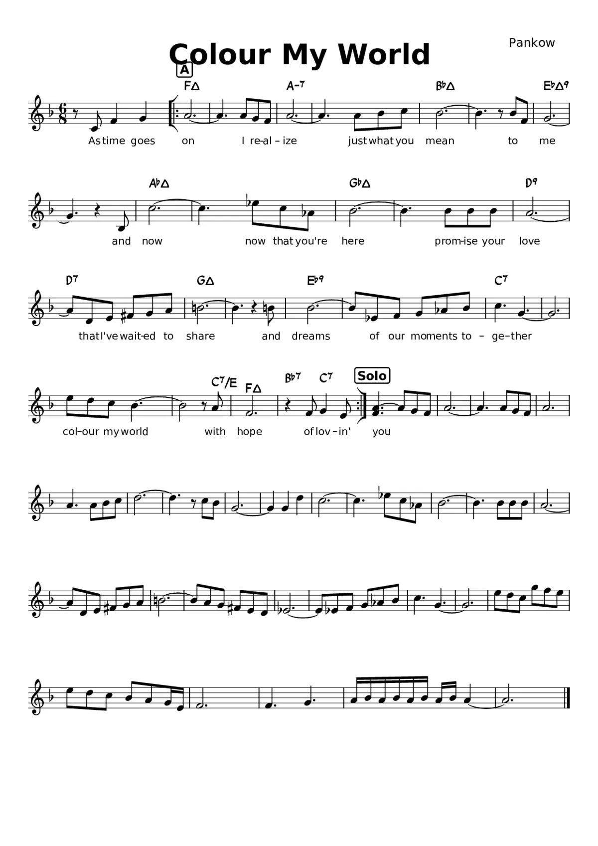 colour my world - Page 1