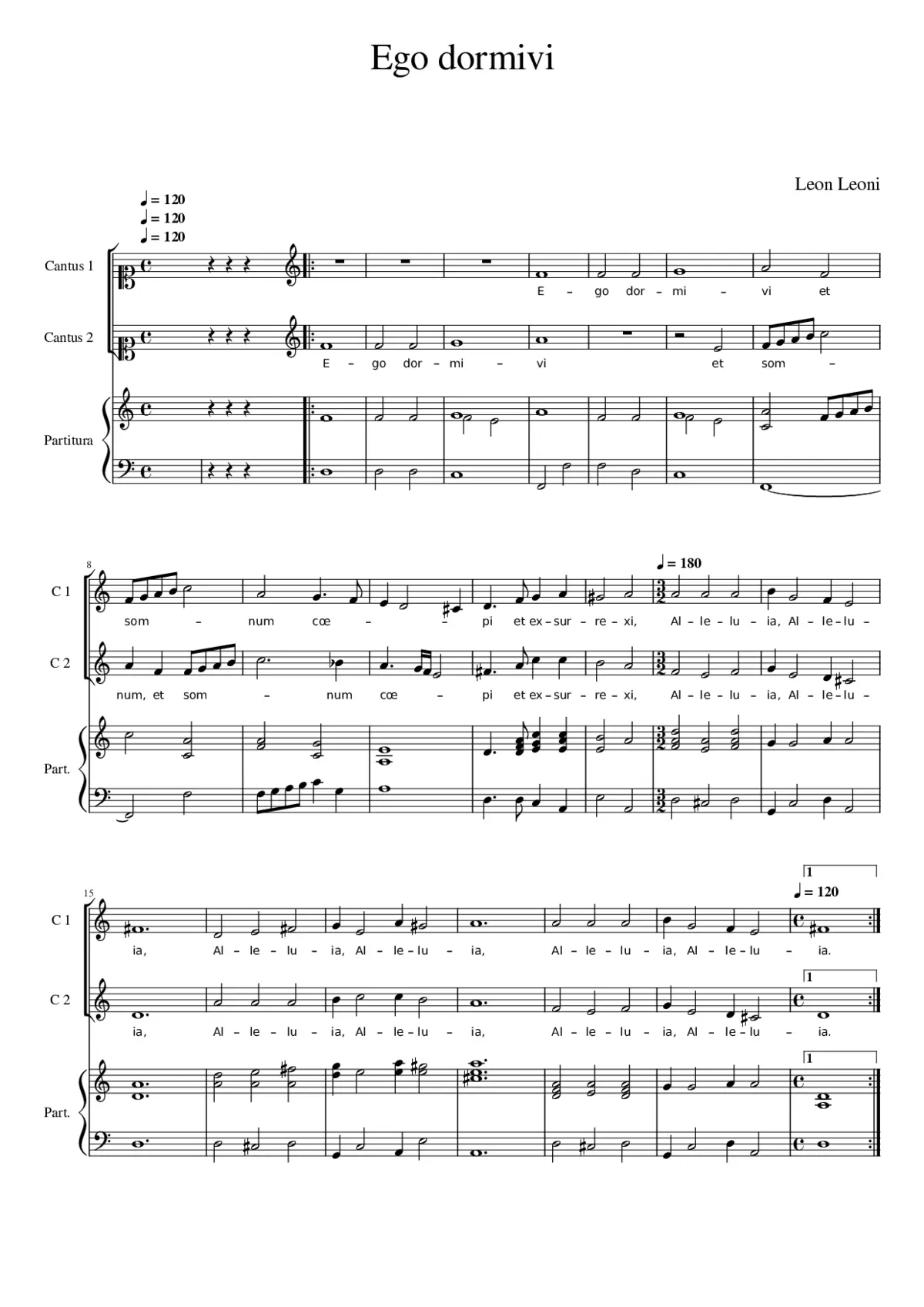 Ego dormivi - Page 1