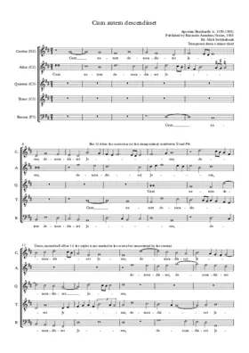 Cum autem descendisset