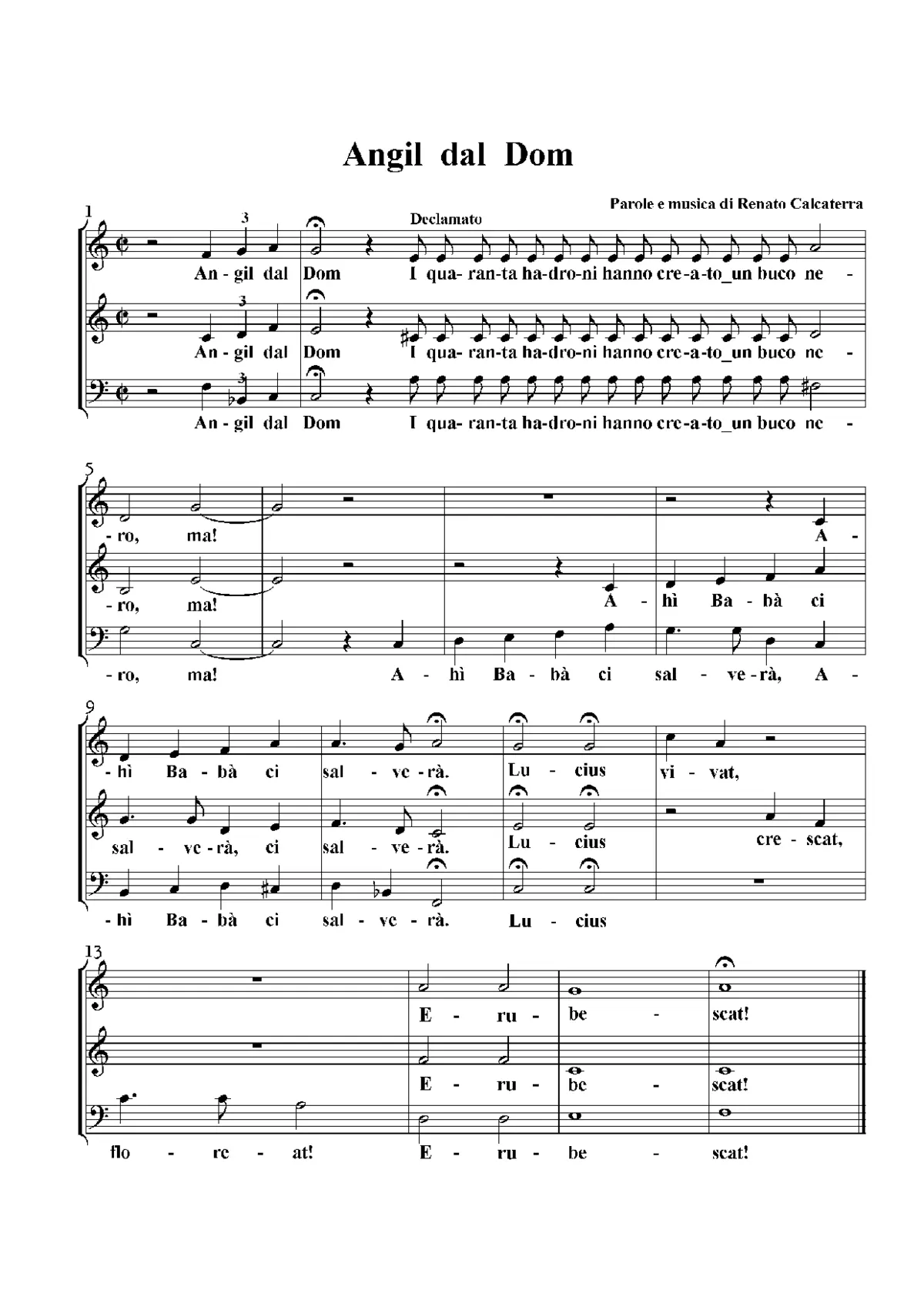 Angil dal Dom - Page 1