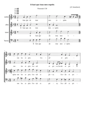 Pseaume 138 Il faut que tous mes esprits