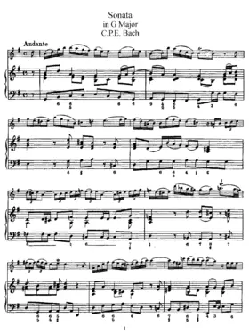 Flute Sonata in G major