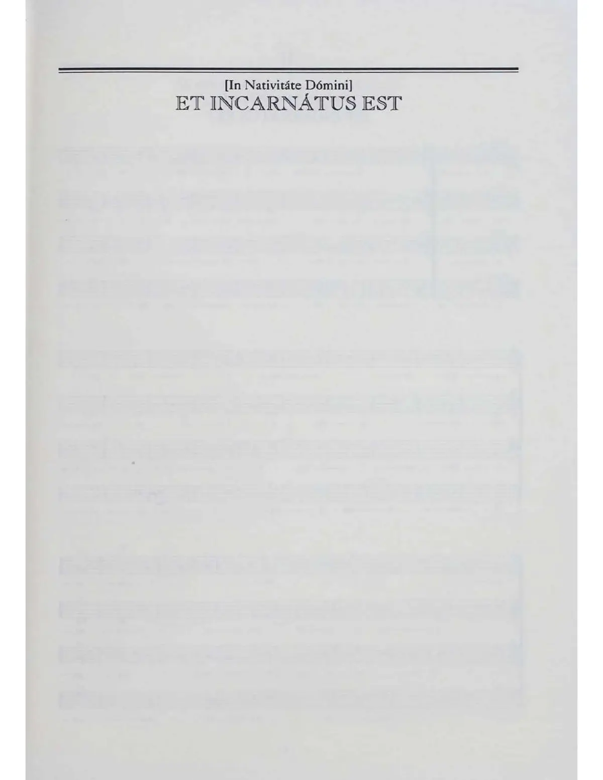 Et incarnatus est - Page 1