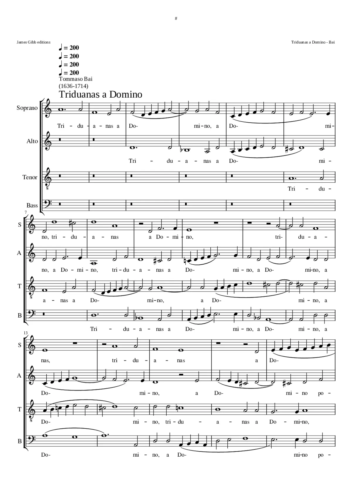 Triduanas a Domino - Page 1
