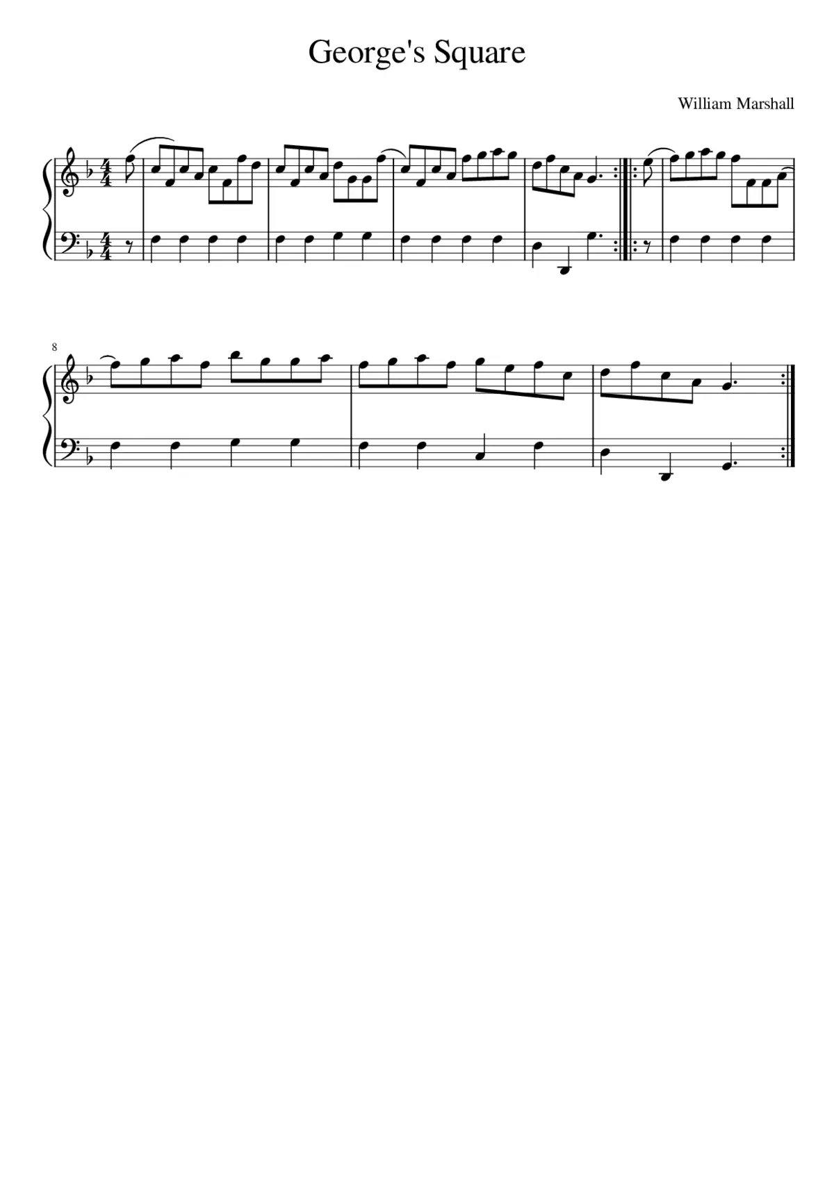 George's Square - Page 1