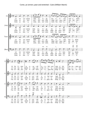 Come ye sinners poor and wretched