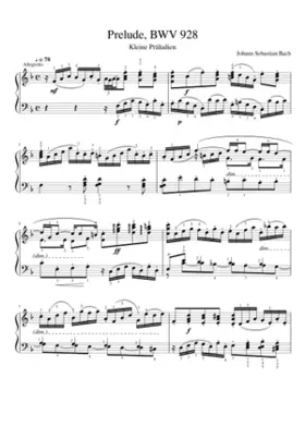 9 Kleine Präludien BWV 924-932