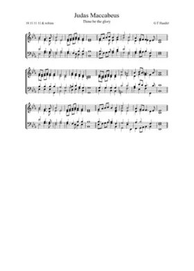 Judas Maccabaeus HWV 63