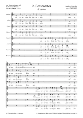 Also hat Gott die Welt geliebt