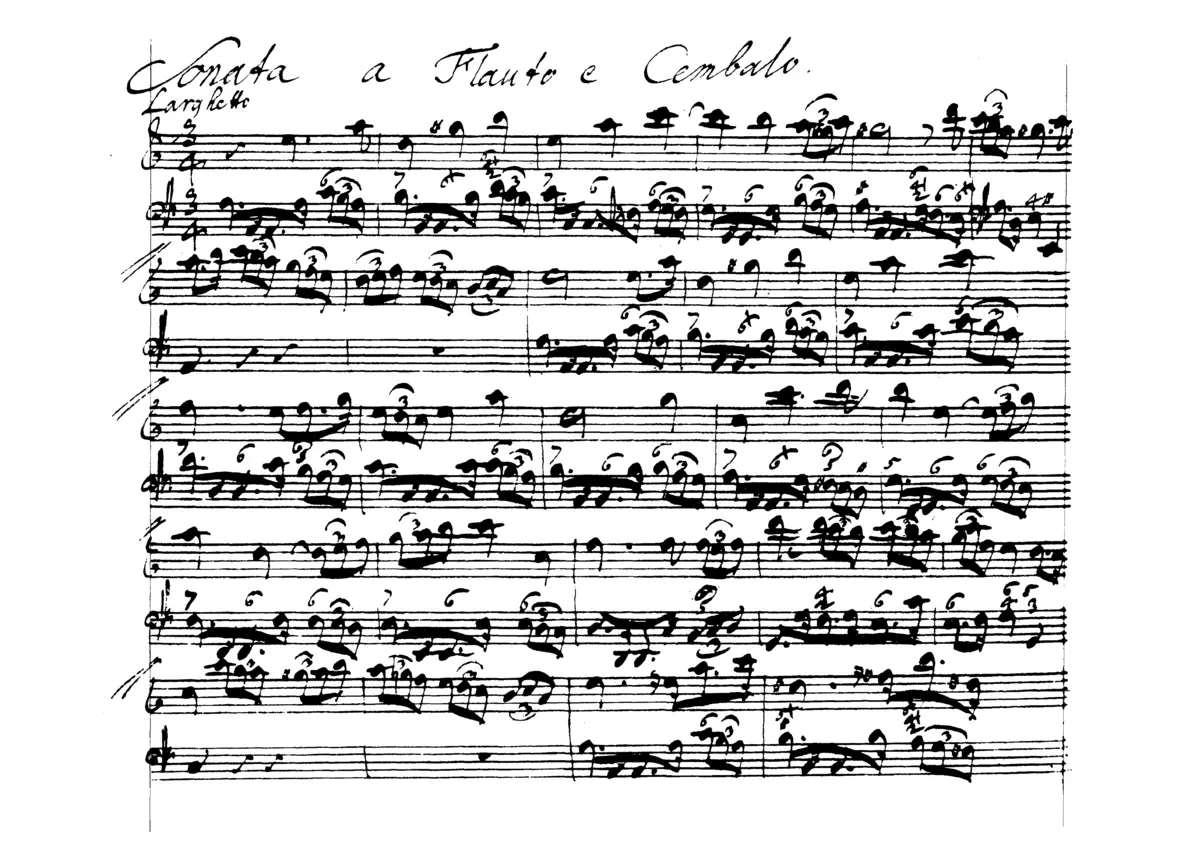 Recorder Sonata in A minor - Page 1