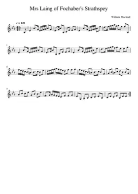 Mrs Laing of Fochaber's Strathspey