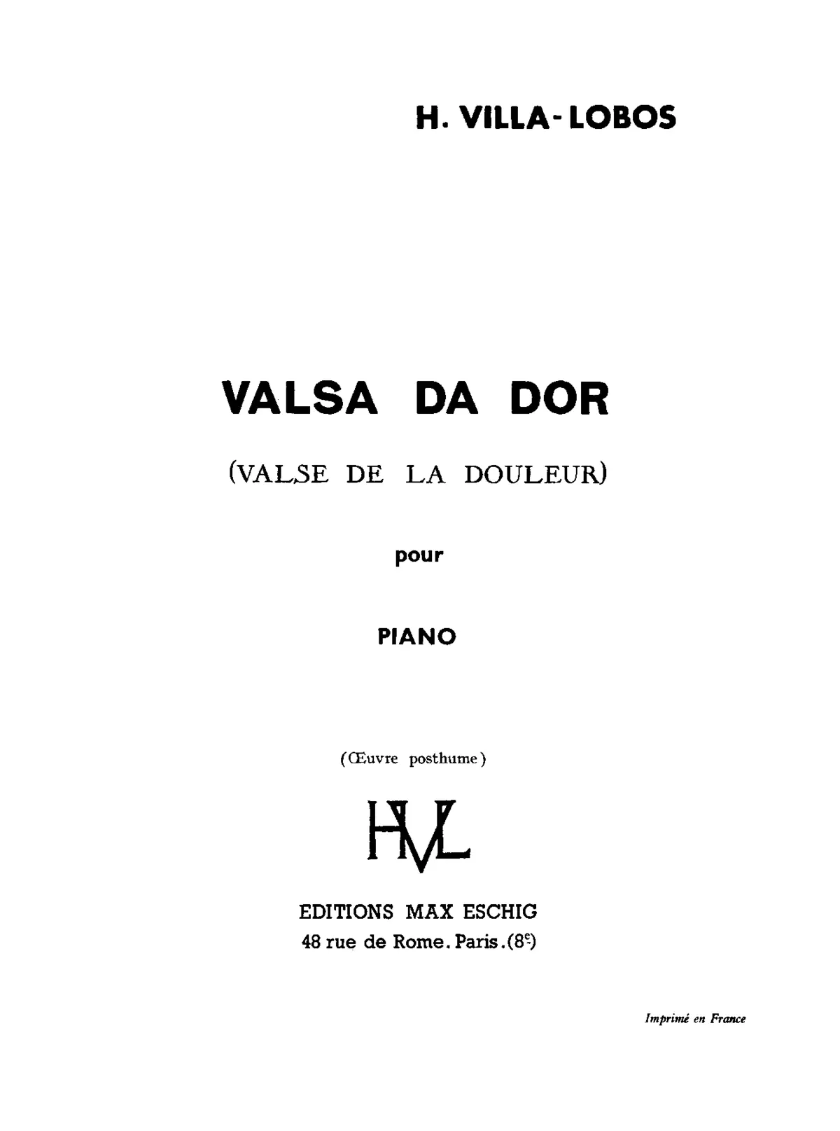 Valsa da dor - Page 1