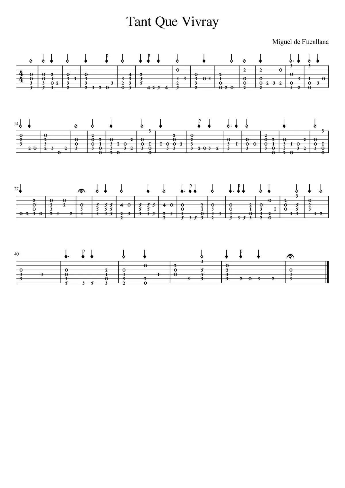 Tant que vivray - Page 1